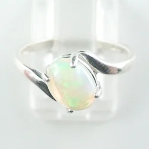 Opalring aus 925er Sterling Silber mit einem 1,02ct. mit Multicolor Welo Opal