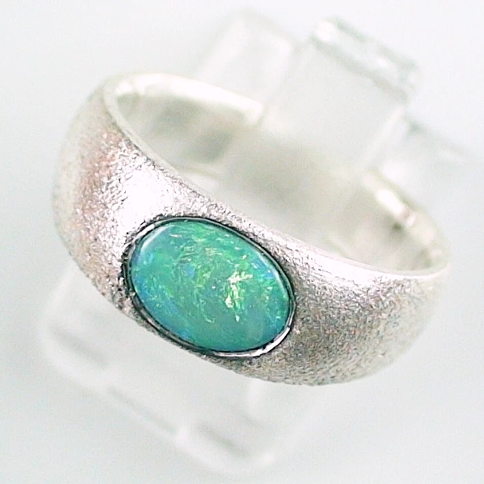 R00475 1 935er silberring mit crystal opal silberringe sicher online bestellen