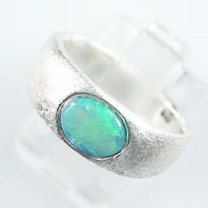 935er Opal Ring mit 0,69 ct. Crystal Opal