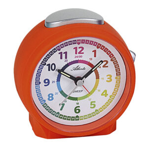 Atlanta 1999/12 Quarz orange Kinderlernwecker