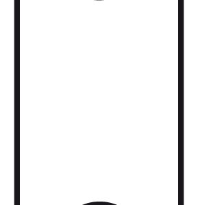 Kettenetiketten Karton mit 2 Löchern 28 x 10 mm weiß