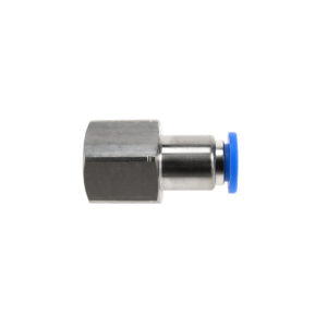 Schnellsteck-Verbinder für Schlauch-Außen-Ø 6 mm und mit Innengewinde 1/4