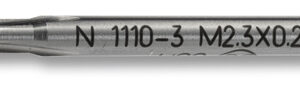 Gewindebohrer für Drücker 2,5 mm
