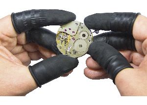 Bergeon Fingerlinge antistatisch, ungepudert, Größe XL - 1440 Stk. Packung - ESD Reinraumklasse 1000