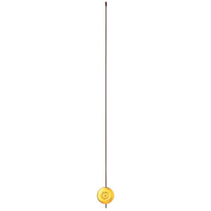 Pendel für Schwarzwalduhren L:950mm Linsen-Ø:70mm