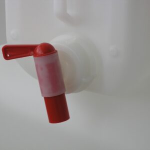 Zapfhahn (Auslaufhahn) für 5 +10-Liter-Kanister EC90, EC95, Standard 1:9