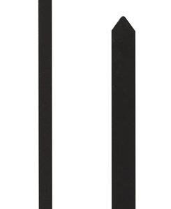 Zeigerpaar Funk Balken schwarz Minutenzeiger-L:62mm