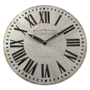 Retro Wanduhr William Marchant