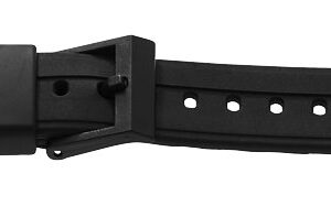 Kautschukband 22mm schwarz