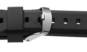Kautschukband 22mm schwarz