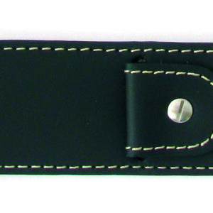 Anfibio-Lederband 20mm schwarz