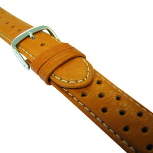 Lederbänder 10er-Karte Kalb mit Lochung 18-22mm schwarz, dunkelbraun, hellbraun