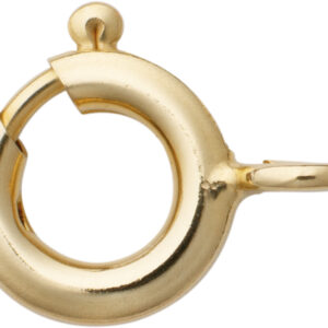 Federring Gold 585/-Gg Ø 8,00mm ohne Bund stabil