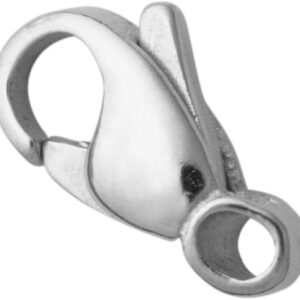 Karabiner gewölbt Gold 333/-Wg 9,00mm gegossen