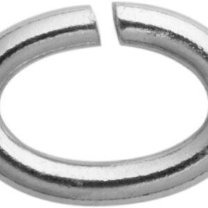 Bindering oval Edelstahl 8,00 x 5,50, Stärke 1,20mm