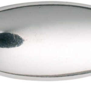 Schmuckschließe einreihig Silber 925/-, oval, L 13,00 x B 8,00mm