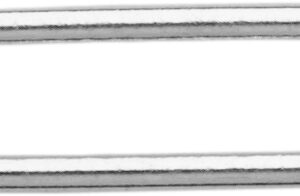 Drahtarmbandsteg Gold 585/-Wg, Außen 21,00mm Innen 19,00mm