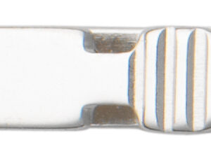 Kastenschnäpper Silber 925/- einreihig, L 7,00 x B 2,20mm