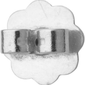 Ohrmutter Gold 585/-Wg mit Platte Ø 8,00mm