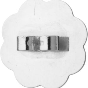 Ohrmutter Silber 925/- mit Platte Ø 14,00mm