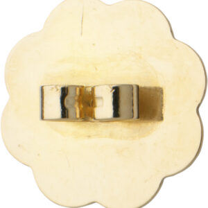 Ohrmutter Gold 585/-Gg mit Platte Ø 14,00mm