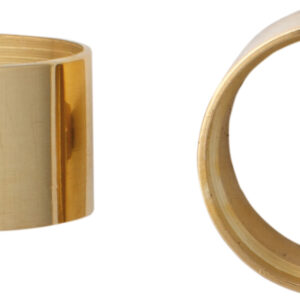 Zargenfassung rund Gold 333/-Gg Ø 6,50mm , Höhe 4,00mm