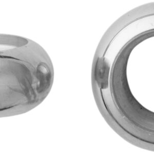 Zargenfassung bombiert Gold 585/-Wg Ø 3,50mm , Höhe 2,80mm