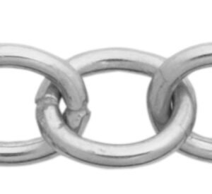 Verlängerungskette mit Kugel Silber 925/- Länge 60,00mm