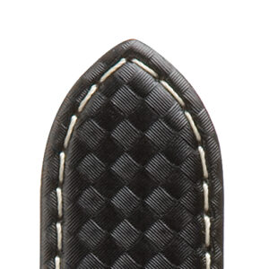Lederband Carbon Chrono FS 22mm schwarz