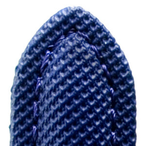 Lederband Traveller Waterproof 18mm dunkelblau bombiert