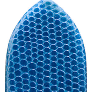 Lederband Java 20mm mittelblau mit eleganter Eidechsprägung