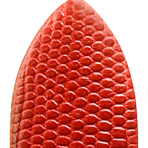 Lederband Java 16mm rot mit eleganter Eidechsprägung