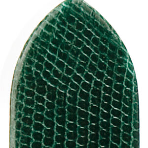 Lederband Java 16mm dunkelgrün mit eleganter Eidechsprägung