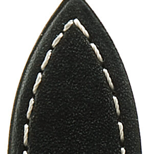 Lederband Havanna 18mm schwarz