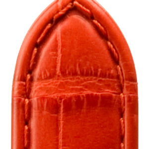 Lederband Alligator Louisiana 18mm rot