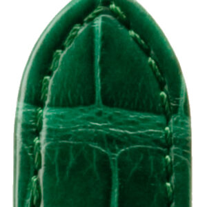 Lederband Alligator Louisiana 18mm dunkelgrün