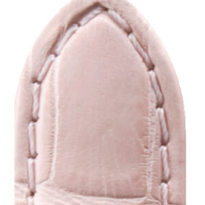 Lederband Alligator Louisiana 18mm rosa