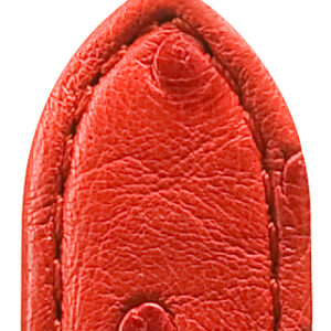 Lederband Strauss 16mm rot