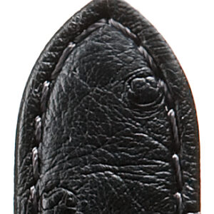 Lederband Strauss 19mm schwarz