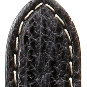 Lederband Haifisch Waterproof 22mm schwarz