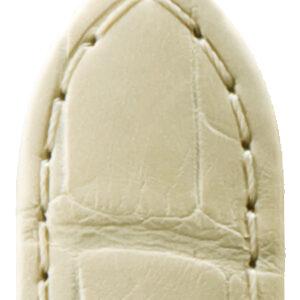 Lederband Alligator Louisiana 18mm beige