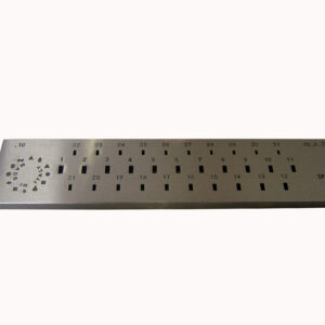 Zieheisen rechteckig 3x1,5 - 1x0,5 mm