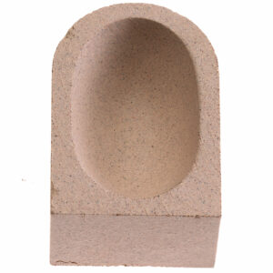 Schmelzschale ohne Ausguß 65x45 mm