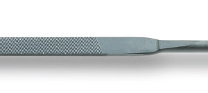 Flachstumpf-Nadelfeile Valtitan 180 mm H 2 Vallorbe