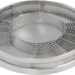 Siebkorb Ø 80 mm 11 Fächer und 1 Mittelfach Ø 40 mm für Platine