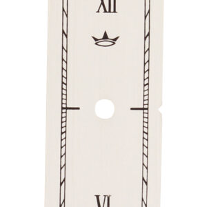 Zifferblatt FHF 59-21 silber* 21,5 x 9mm römische Zahlen