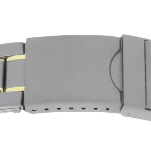 Metallband Titan, bicolor 18 mm Titan mattiert
