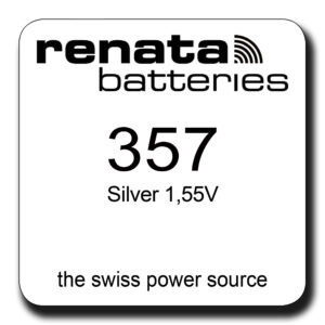Renata 357 Knopfzelle