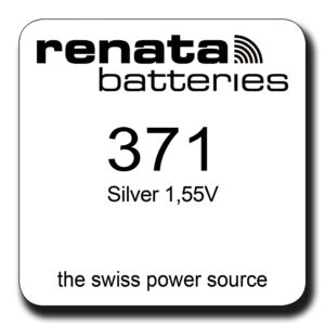 Renata 371 Knopfzelle