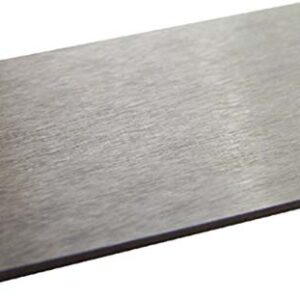 GRS-Übungsplatten Edelstahl 25,4x50,8 mm
